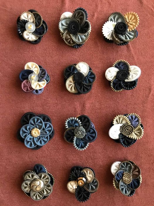 Ръчно изработени дамски брошки