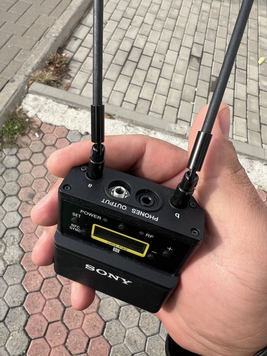 Kit Lavaliera/microfon Sony UTX-B40 URX-P40 interviuri/podcast/etc