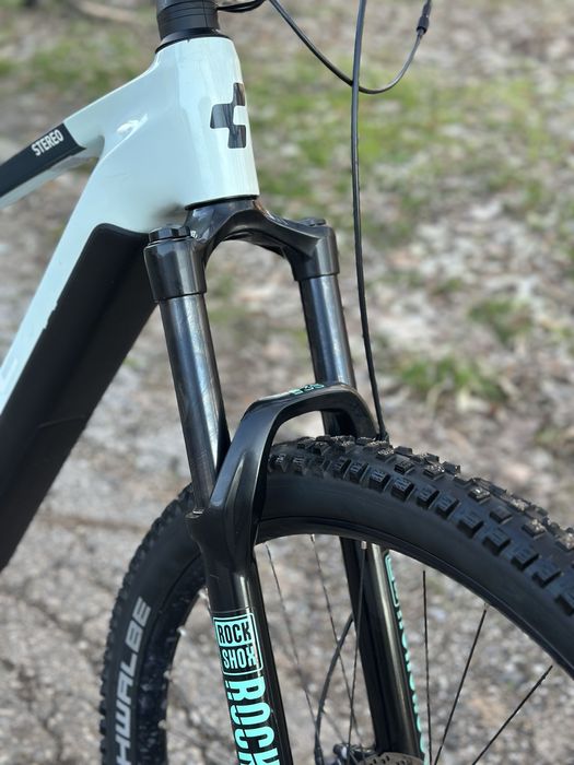 Електрически велосипед Cube Stereo 140 Карбон