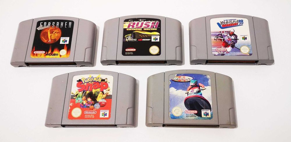 N64 игри по 35 лв. Nintendo 64 Нинтендо Forsaken Pokemon  Wave Race