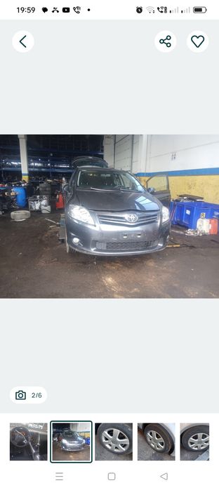 Planșa bord kit airbaguri Toyota auris 2013 facelift