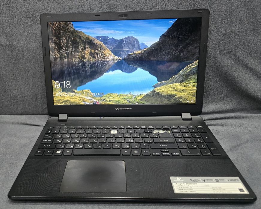 Ноутбук Packard Bell