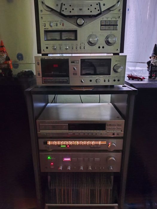 Amplificator si Tuner Denon,Magnetofon și deck Akai