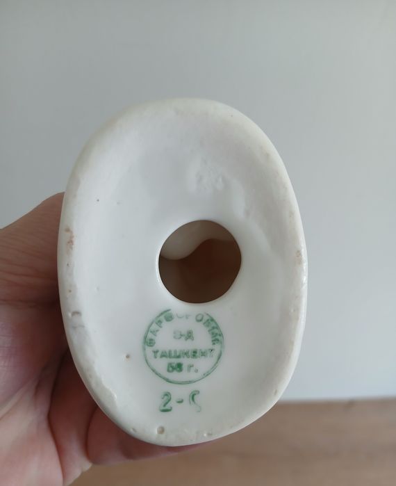 Статуэтка Мальчик лыжник (СССР.] Ташкент  ф.з. 1956 г