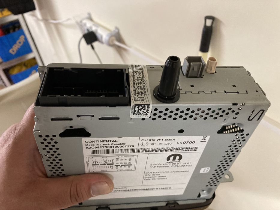 Мултимедия Fiat500 facelift