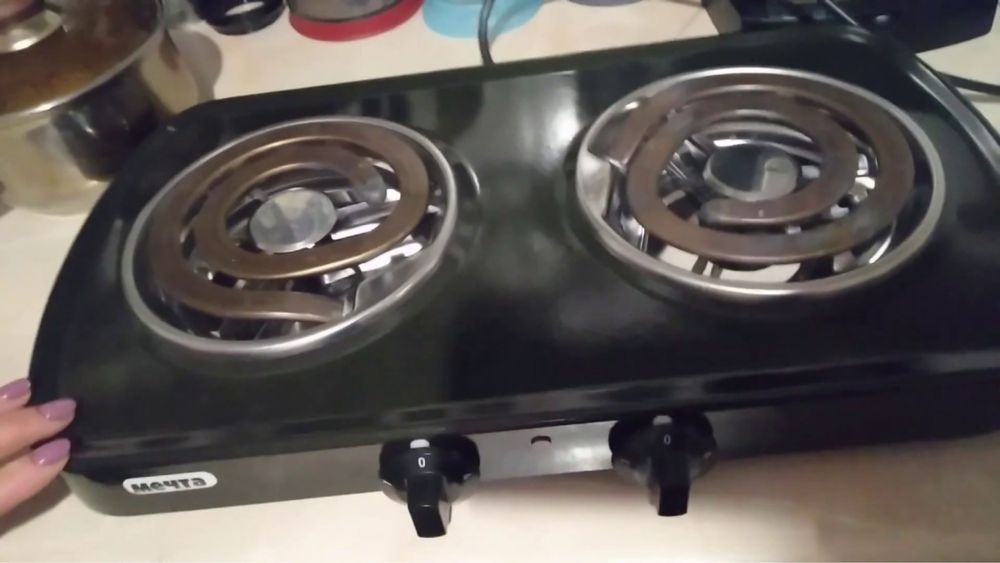 Настольная электроплита «Мечта» – 2 конфорки