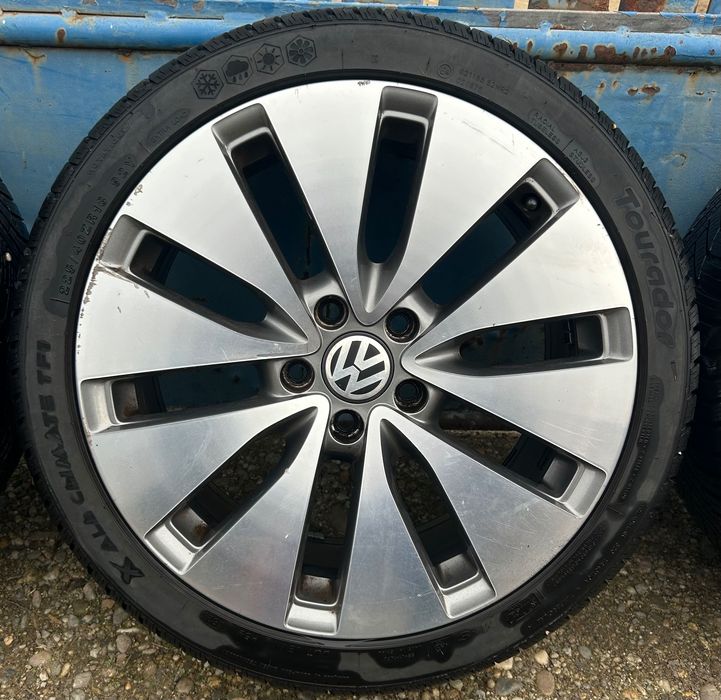 Roți VW 5x112 cu anvelope 225/40zr18 92Y