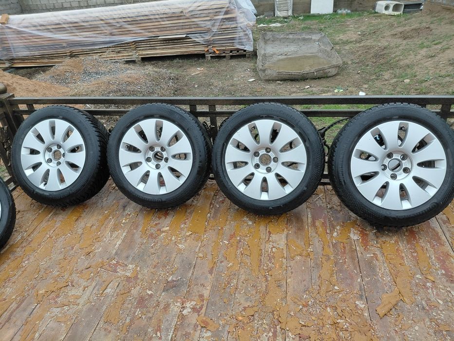 Диски с шинами R16  Continental Winter contact
