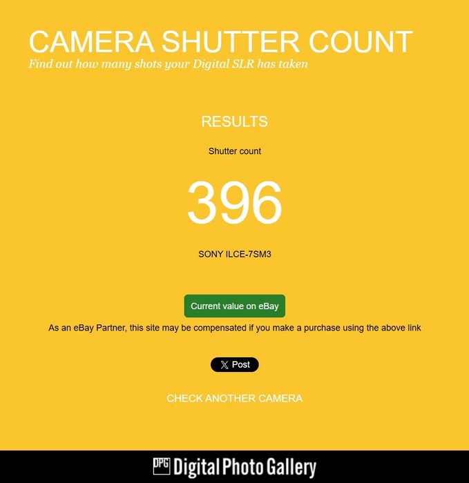 SONY A7SIII  Cage Small RIG shutter count 396