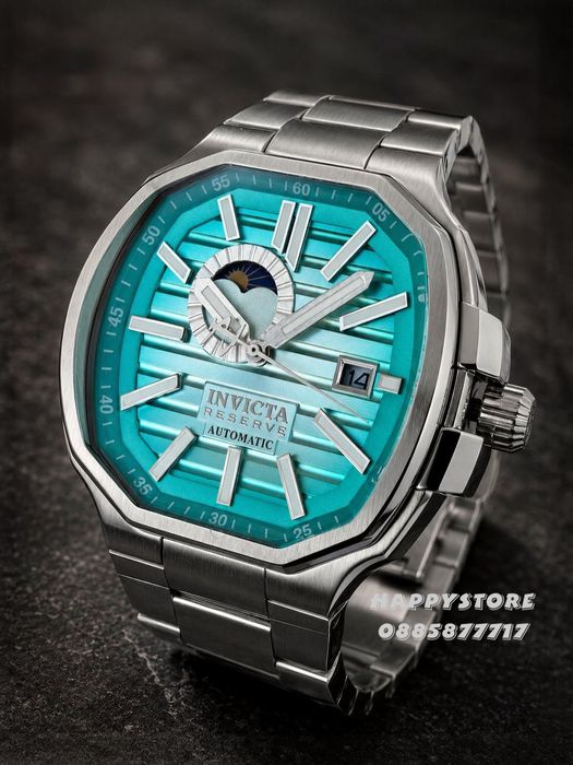INVICTA Gravity Silver automatic 46 mm, Инвикта нов мъжки часовник