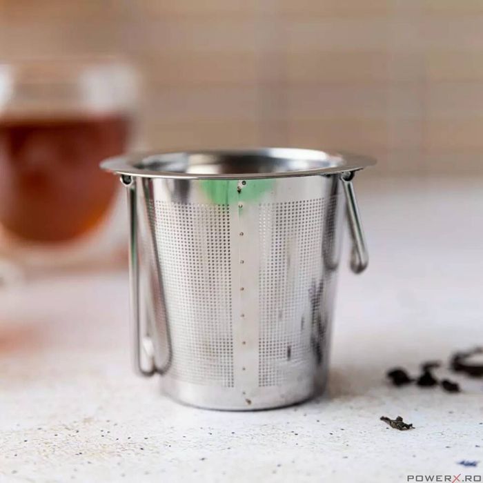 Infuzor ceai, filtru, din inox 7,4 cm, Kinghoff