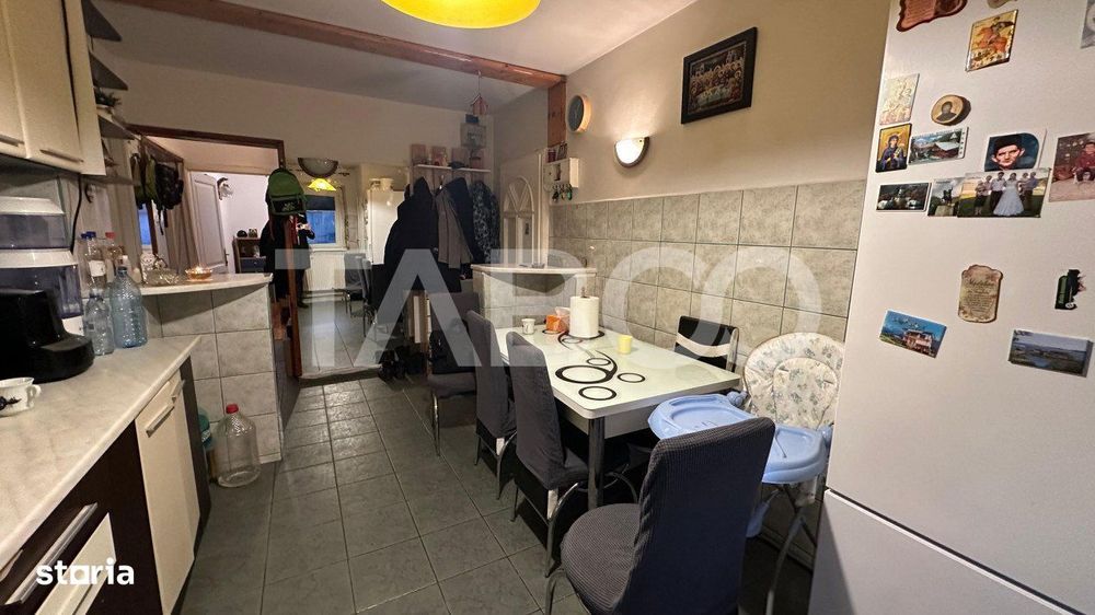 Apartament 3 camere 70 mpu  zona Turnisor Sibiu mobilat utilat