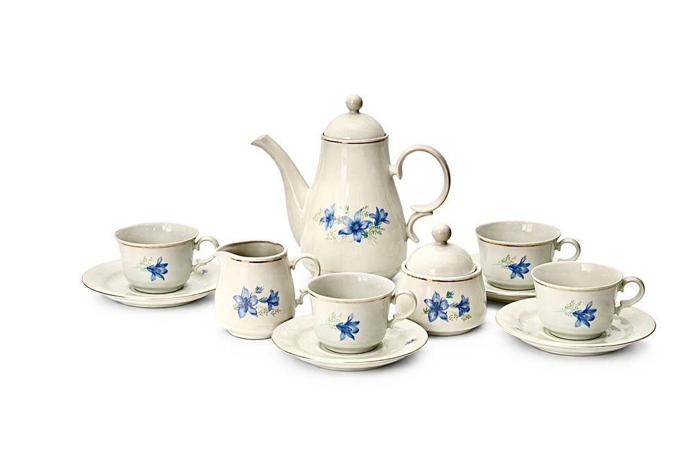 Винтидж, порцеланов сервиз за чай – Разград, 70-те