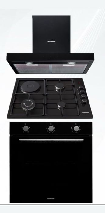 HOFMANN 3в1 Вытяжка Духовой шкаф Варочная Панель Доставка Гарантия
