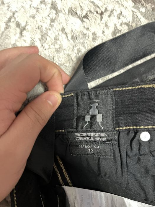 Rick ownes waxed jeans detroit cut