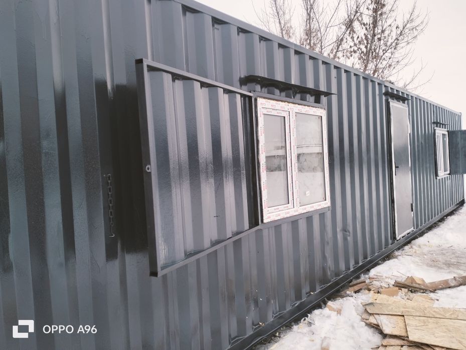 Контейнер, теплый "офис"