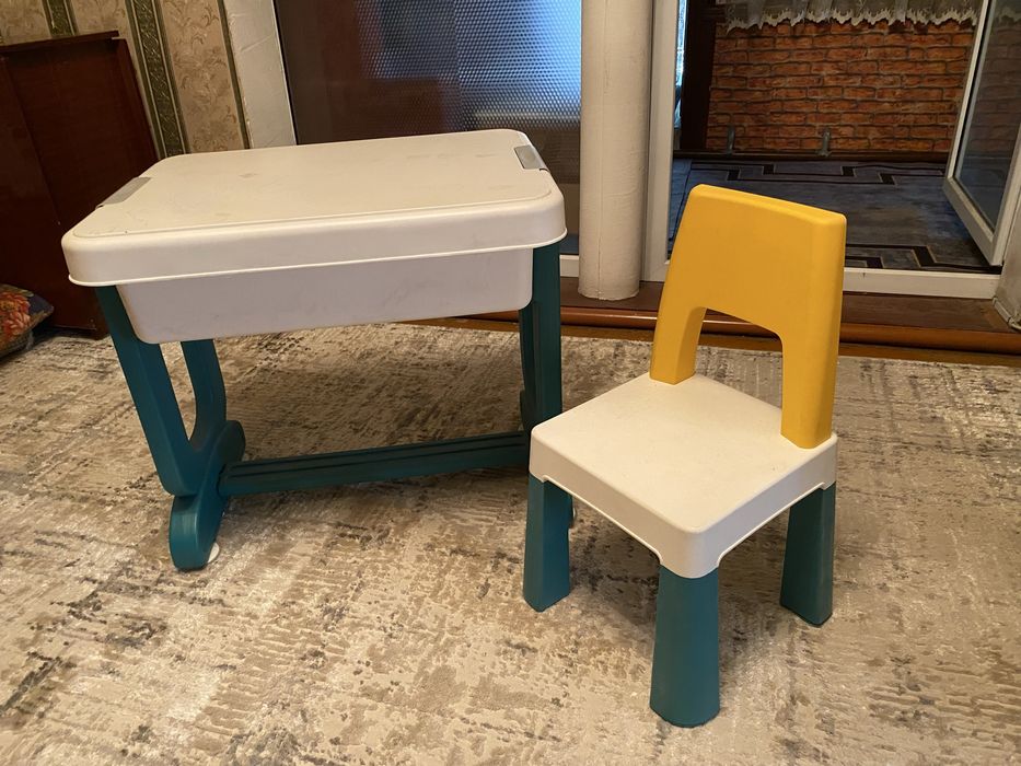 Лего стол со стульчиком