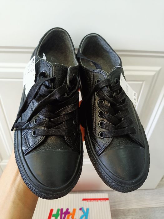 Кожаный кеды Некст  школьный обувь