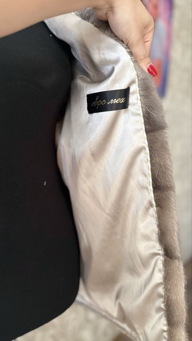 Шуба натуральная норка