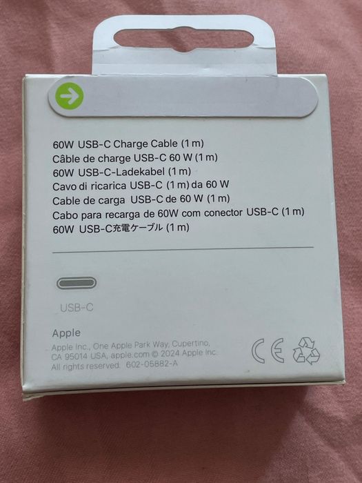Cablu încărcare Apple usb C nou