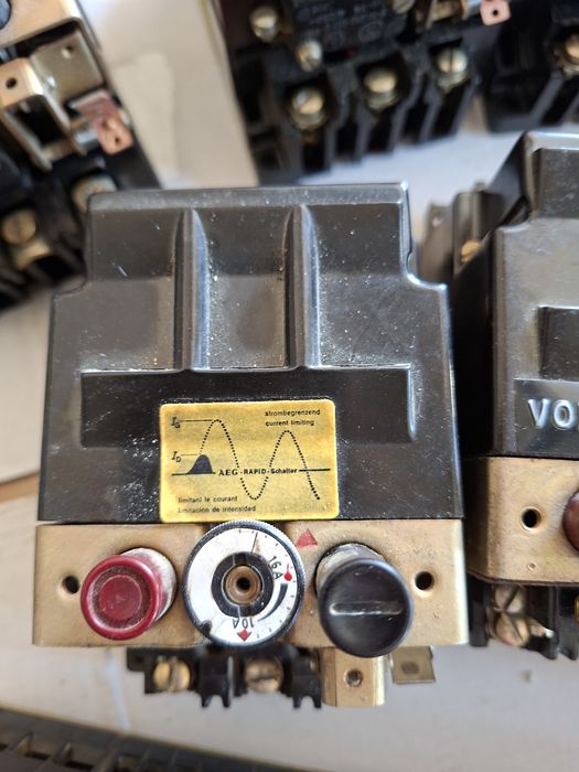 Relee protecție si contactor 380 v