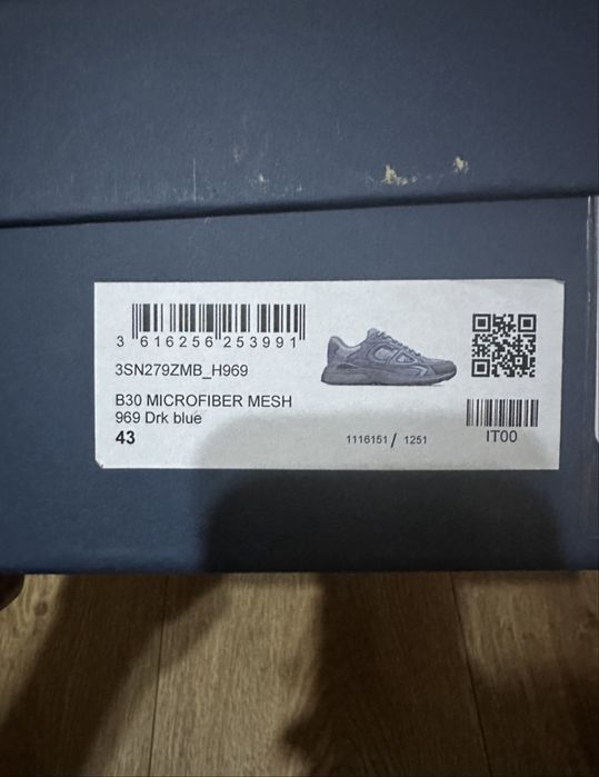 Мужки маратонки Dior B30 ft Stone Island