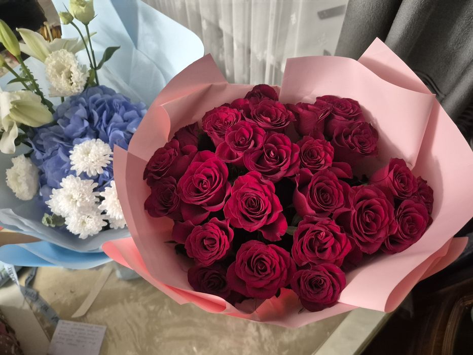 Букет цветов розы