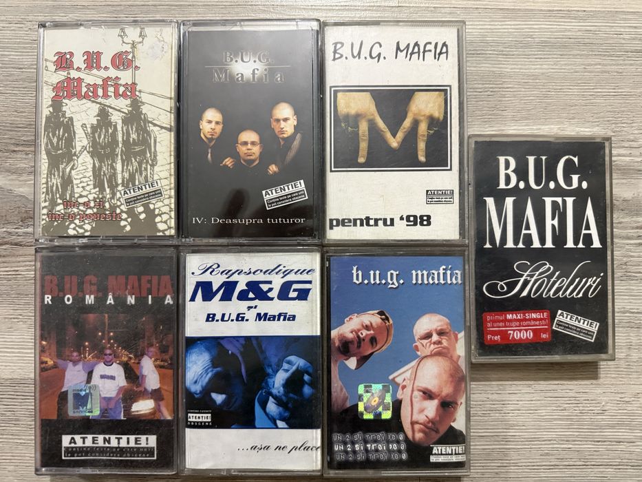 Casete hip-hop romanesc vechi