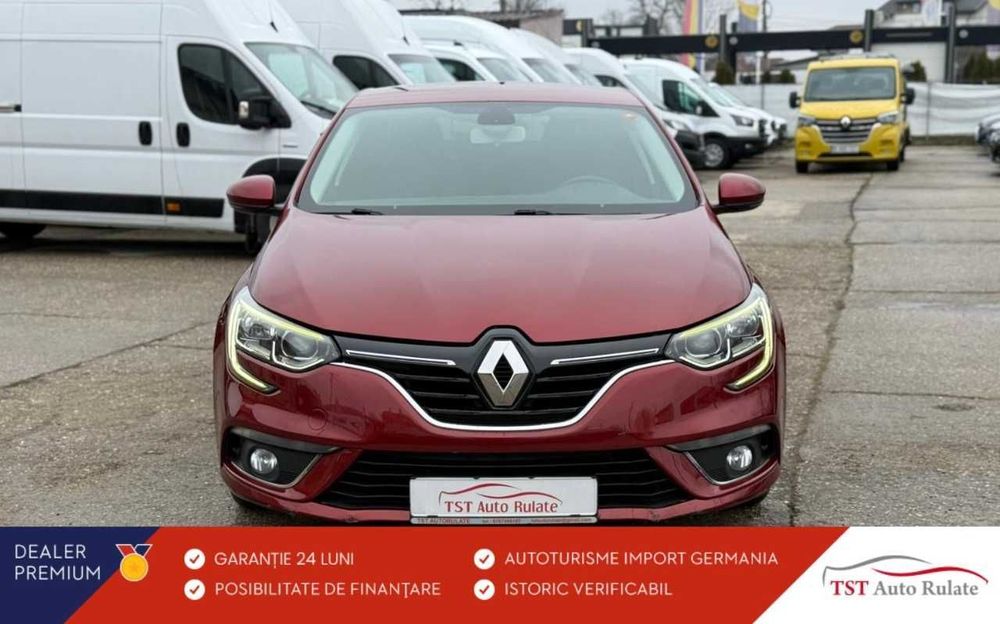 Renault Megane Garantie 12 luni posibilitate leasing cu dobanda anuala fixa de 4.5%