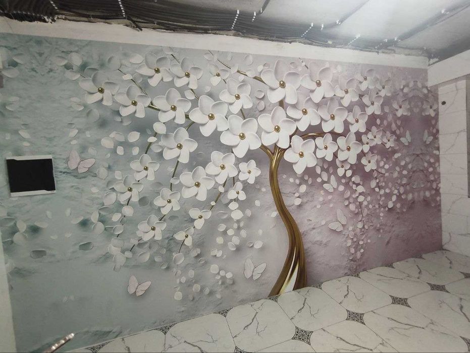 Бесшовные 3D фотообои