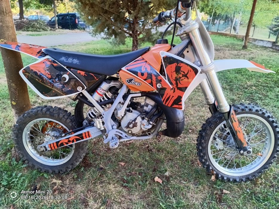 KTM SX 65 кубика, 2T – състезателен кросов мотор + комплект детска екипировка,Dh,