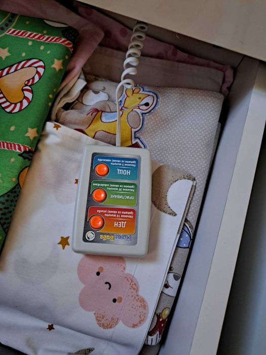 Бебешко легло 3 в 1 Lorelli Maxi Plus, Бяло/Лилаво