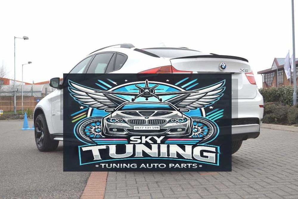 Лип спойлер багажник BMW E71 X6 серия lip spoiler M бмв Е71 х6