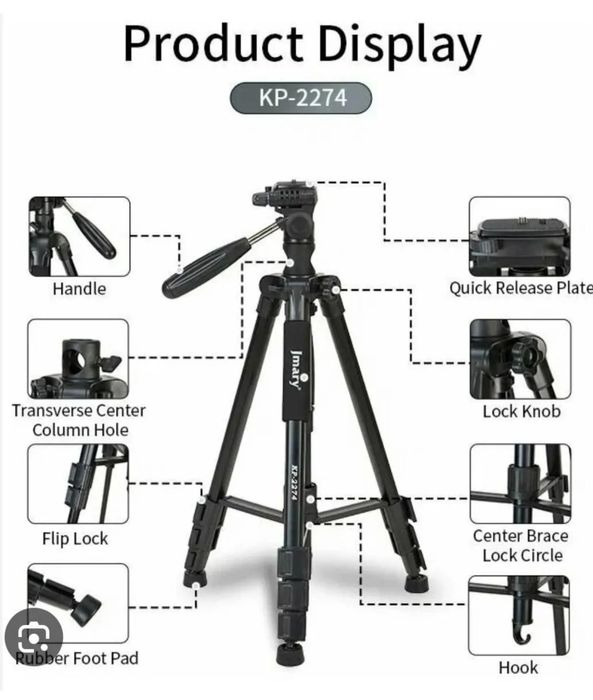 Штатив Трипод фото ва видео тасвир учун