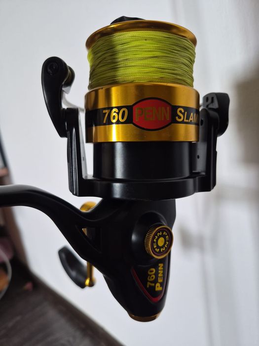 Lanseta Delphin Hazard 2.85M 500G plus Mulineta Somn Penn Slammer Classic 760