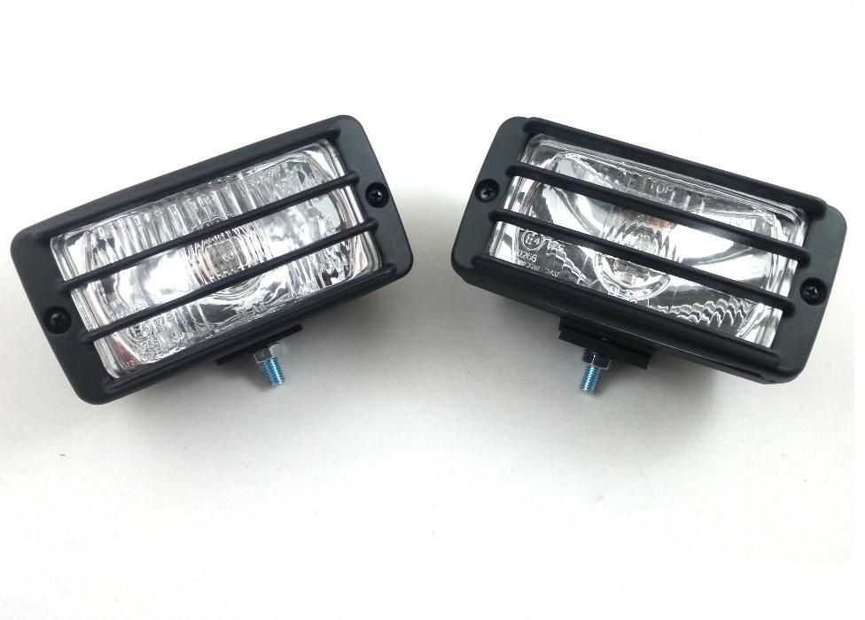 К-кт бели универсални халогени за мъгла за автомобил джип АТВ 12V