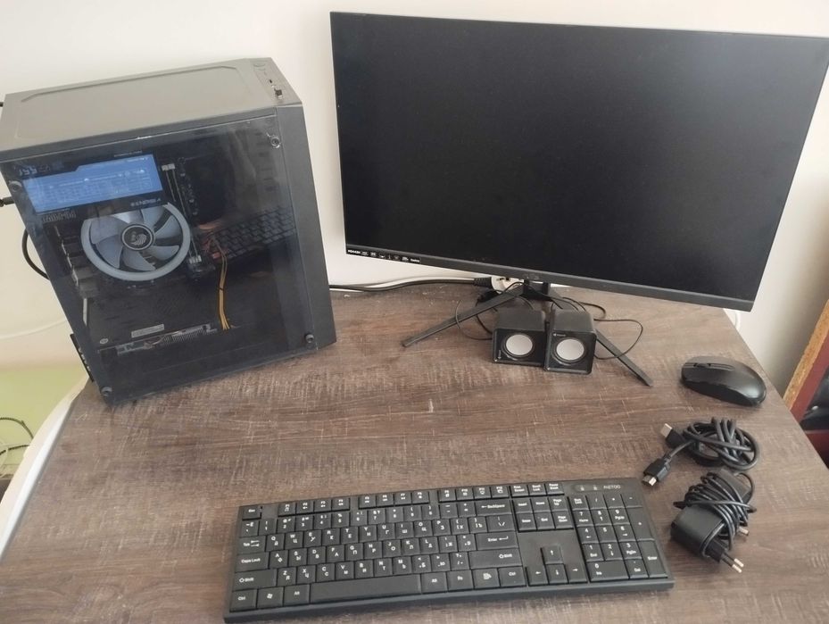 Kompyuter,klaviatura,mishka va kalonka