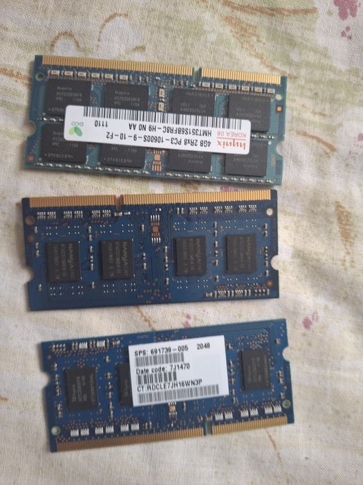 Оперативная память DDR3L 10 гб ноутбучная