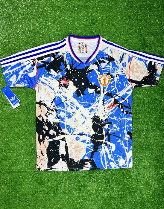 Мъжка фланелка на Ман.Юнайтед#Man.United#Stone Roses 26/27