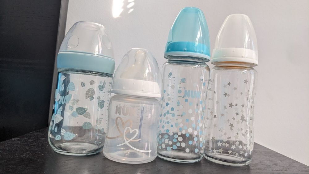Стъклени шишета NUK