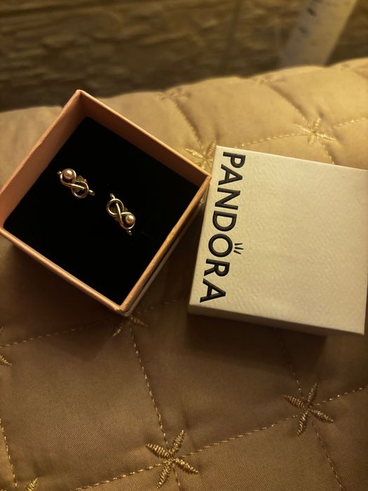 Обеци Пандора Безкрайна прегръдка