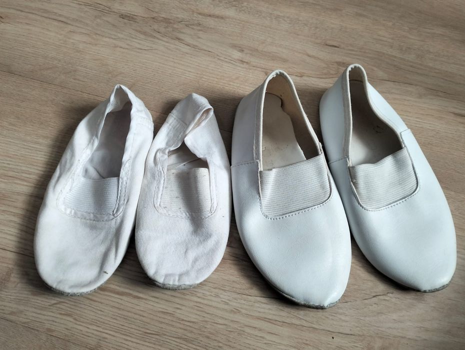 Чешки белые  и юбка для танцев