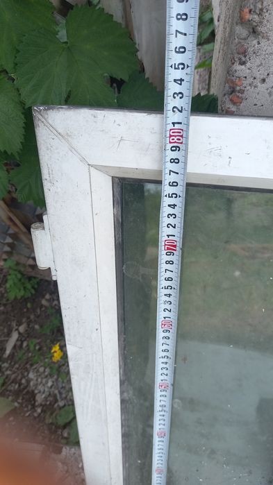 Окна целые б/у пластик