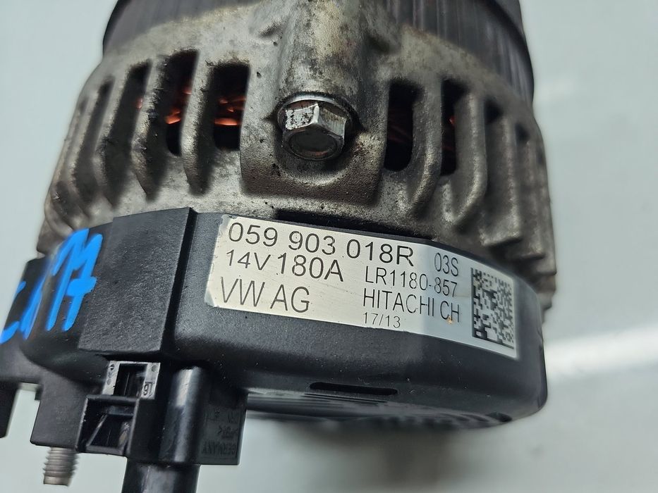 Alternator AUDI A6 (4G2, C7) [Fabr 2012-2017] 059903018R 3.0 TDI CLAB