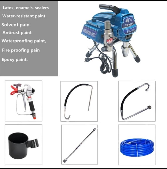 Акокрасочныий аппарат юкори босимли валикда бу́ялгандан анча сифатли