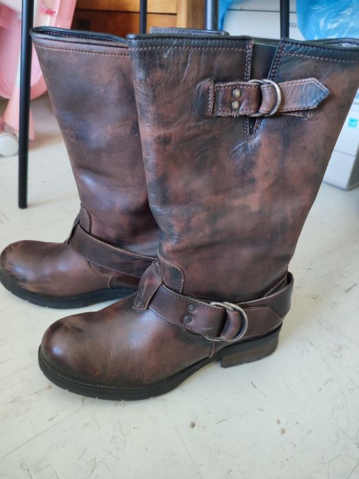 Diesel ботуши естествена кожа