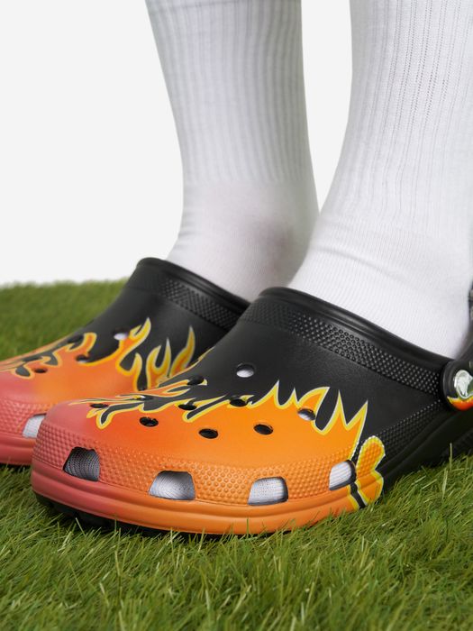 Новые кроксы(огонь)