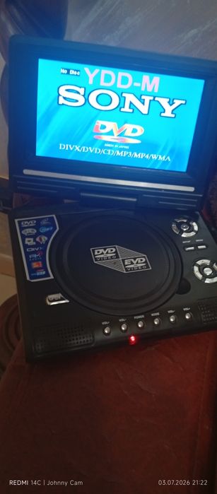 Mini dvd player.