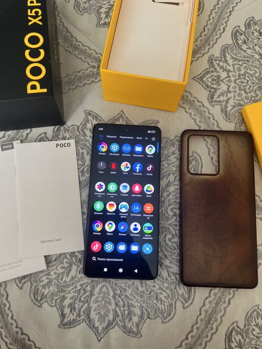 Poco X5pro 5G 12/256гб