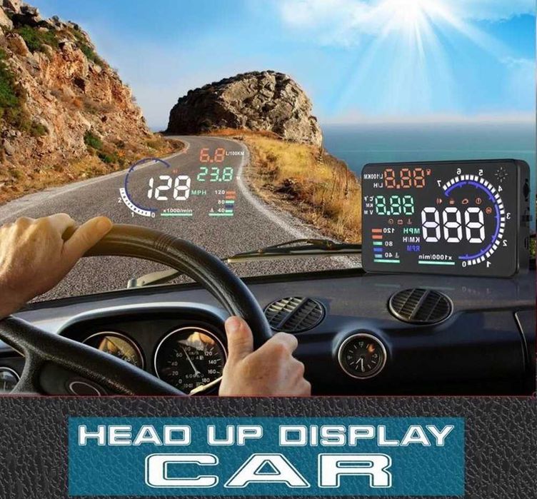 Километраж за Стъкло Head-UP Дисплей голям